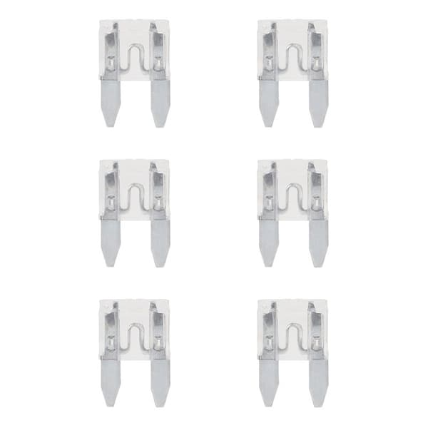 Bladsikringer mini 25A nøytral 6 stk i blister