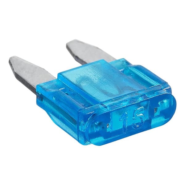 Bladsikringer mini 15A blå 6 stk i blister
