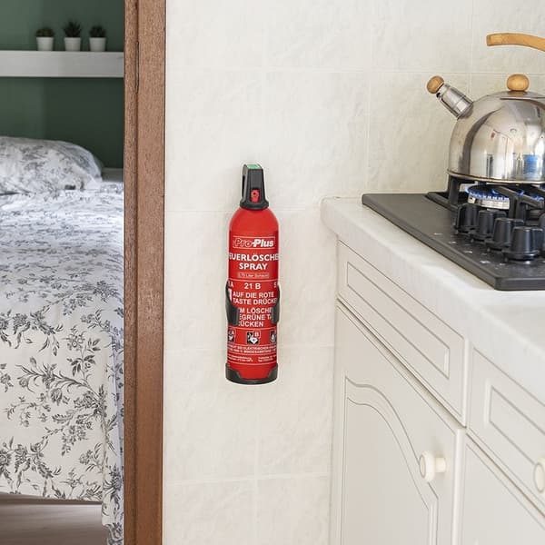 Väggfäste svart för Brandsläckare 750ml (510310V01 - 510311V01)
