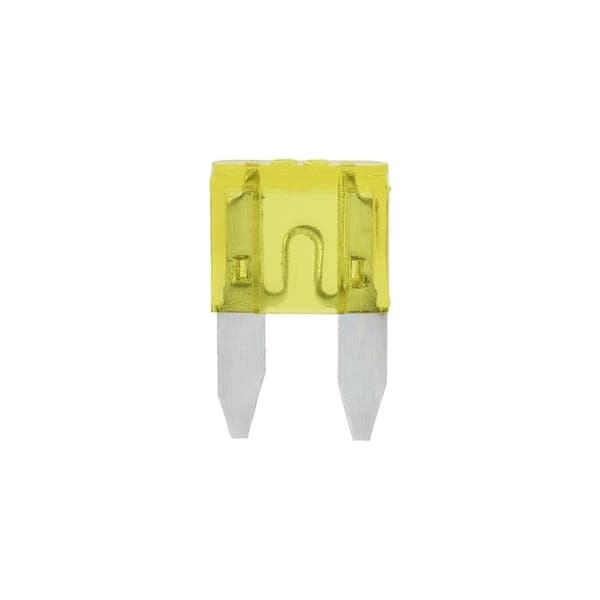 Bladsikringer mini 20A gul