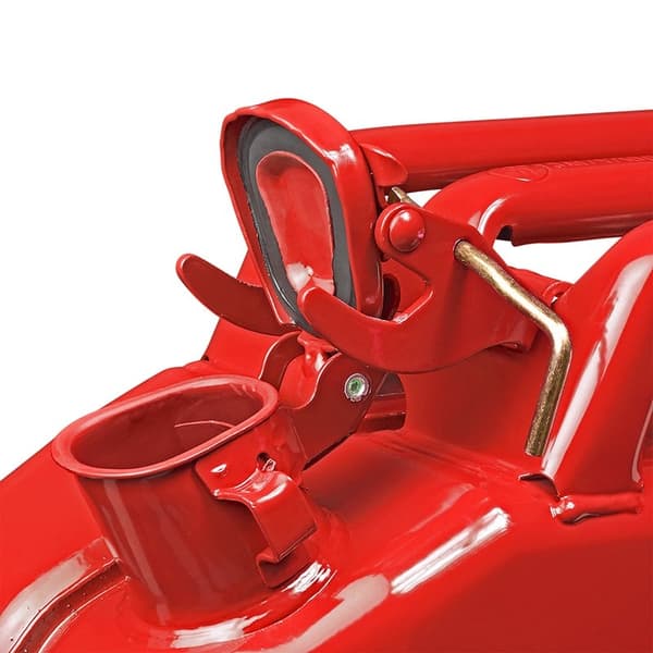 Jerry can 10L metal rød UN- & TüV/GS-godkendt