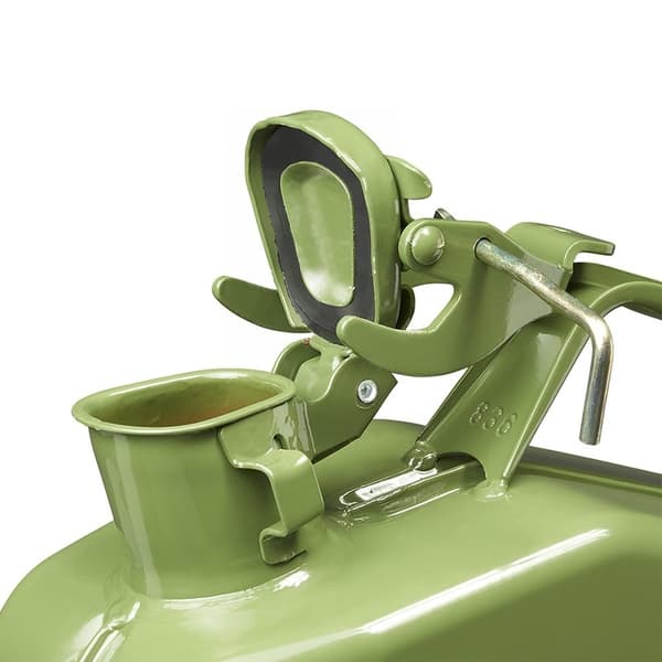 Jerry can 5L metalgrøn UN- & TüV/GS-godkendt