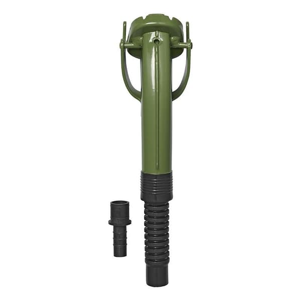 Tut metall grønn fleksibel egnet for bensin og diesel (art. 530080 - 530081 - 530109)