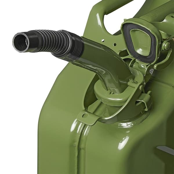 Tut metall grønn fleksibel egnet for bensin og diesel (art. 530080 - 530081 - 530109)