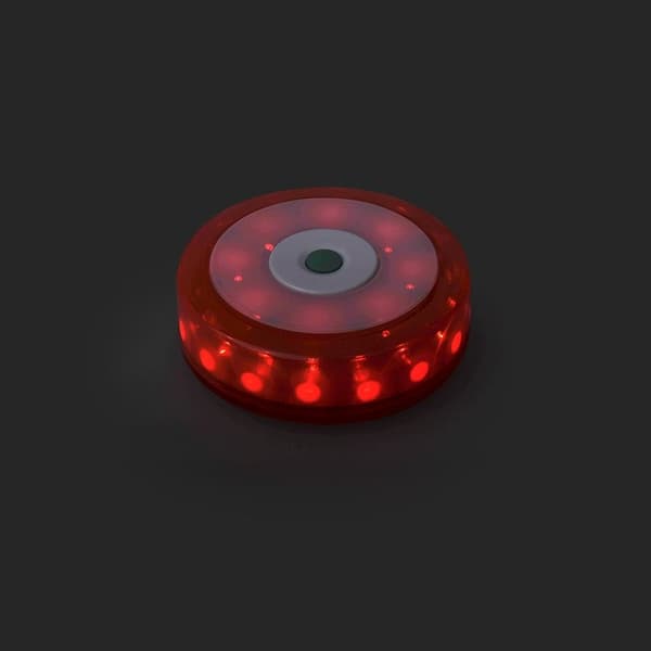 Varsel-skive 16+8LED oransje