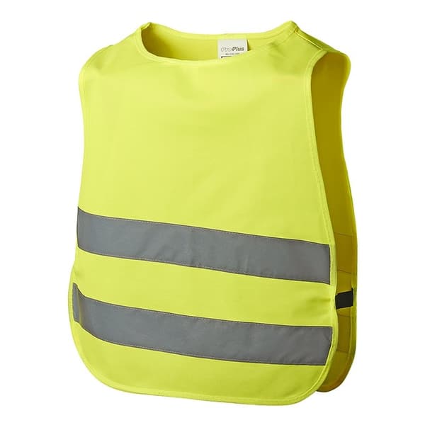 Sikkerhedsvest gul til børn
