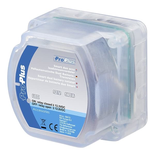 Älykäs kaksoisparistoerotin 12V/140A