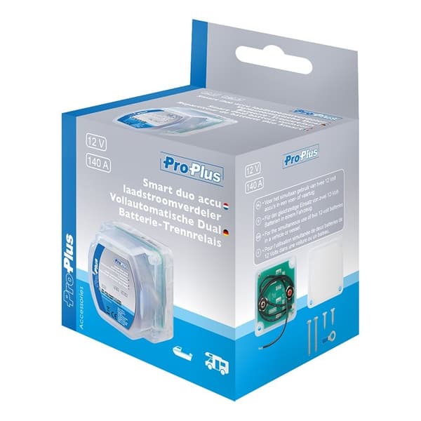 Älykäs kaksoisparistoerotin 12V/140A