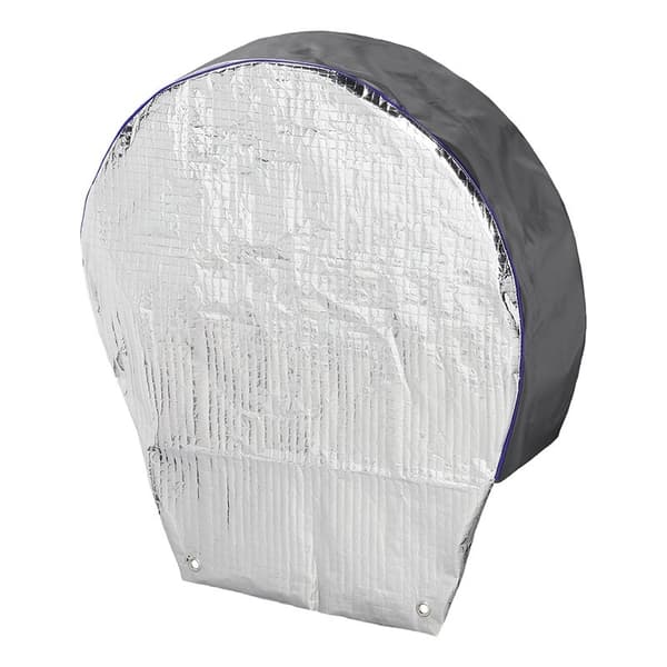 Hjulkåpa aluminiumreflekterande för 16" däck