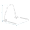 Miniatyrbilde 2 av 7: Veggmontert holder for 1 sykkel justerbar
