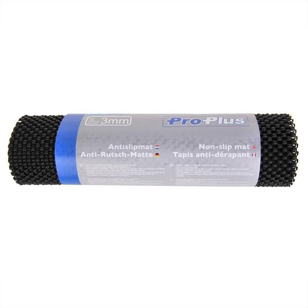 Liukumaton matto musta 150x30cm 3mm