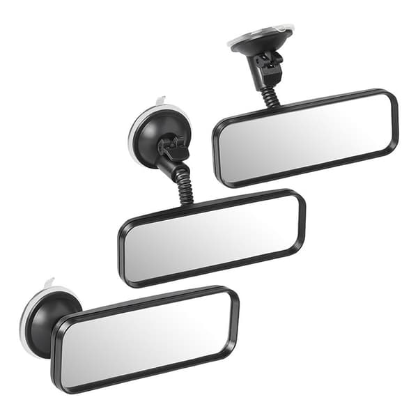 Ryggespeil 164 x 55 mm med flexarm 4 cm og sugekopp