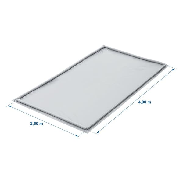 Oppblåsbar bakkeplate 2,50x4,00M