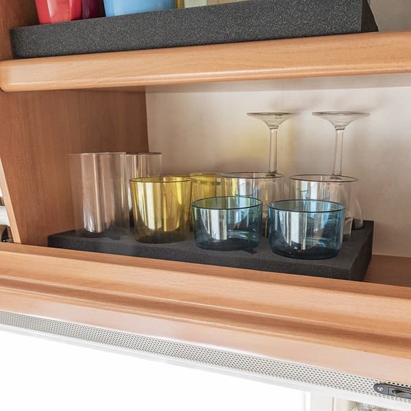 Koppholder av mykt skum for glass og kopper