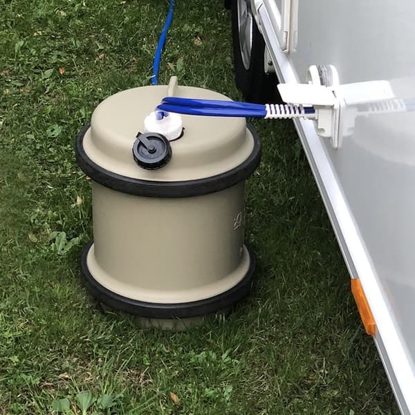 Aquaroll rentvandstank 40L beige