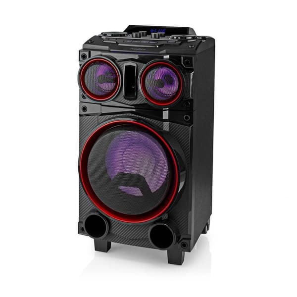 Bluetooth® Party Speaker | Maximal batteritid: 6.5 timmar | 120 W | Bärhandtag | Festljus | Equalizer | Svart