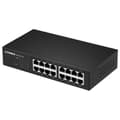 Miniatyrbillede 2 af 5: 16-Port Gigabit Switch Sort