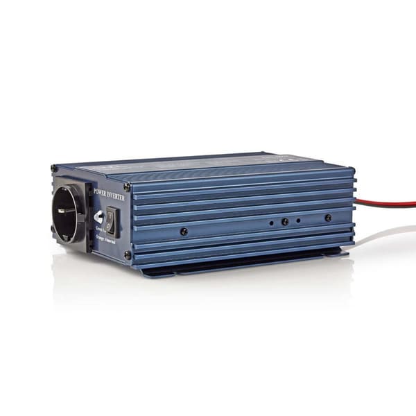 Invertteri Puhdas Siniaalto | Tulojännite: 12 V DC | Laitteen lähtövirran liittimet: Type F (CEE 7/3) | 230 V AC 50 Hz | 150 W | Lähtöliitännän huippu