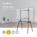 Miniatyrbild 2 av 9: Golvstativ | 60 - 75 " | Maximal skärmvikt som stöds: 40 kg | Scandinavian Design | Anti-tip rem | Snäpplås | Aluminium / Stål | Svart