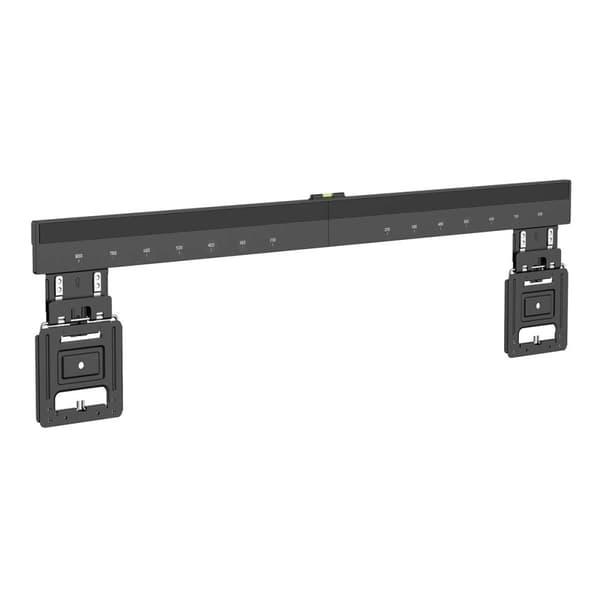 Fast TV Vægbeslag | 43 - 100 " | Maksimal vægt: 75 kg | Minimum vægafstand: 9,50 mm | Stål | Sort