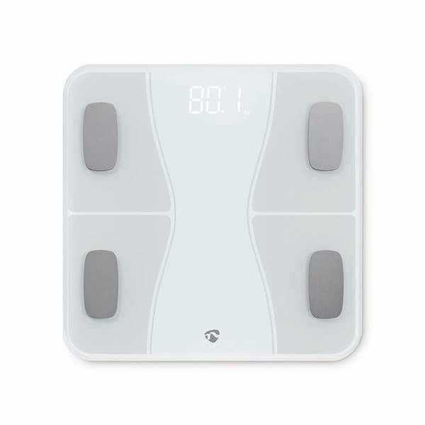 SmartLife Helse Scales | Bluetooth® | BMI / BMR / Bones / Fat / Muskler / Vann / Vekt | 12 | Maks. belastning: 180 kg | Android™ / IOS | ABS / Glass |