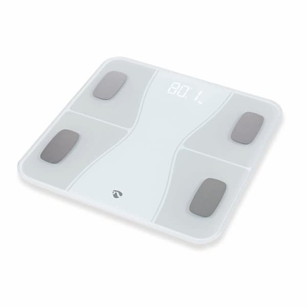 SmartLife Helse Scales | Bluetooth® | BMI / BMR / Bones / Fat / Muskler / Vann / Vekt | 12 | Maks. belastning: 180 kg | Android™ / IOS | ABS / Glass |