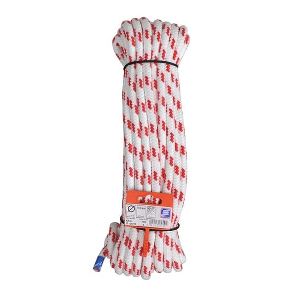 Yachtschot novolene tau. 10 mm. 15m. 800 daN. hvit