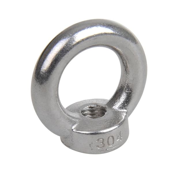 Ringmøtrik M10. A4 RVS AISI 316