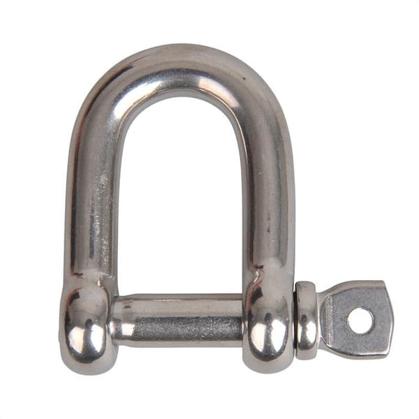 D-sakkeli 10mm. A4 RVS AISI 316. 4.000 daN