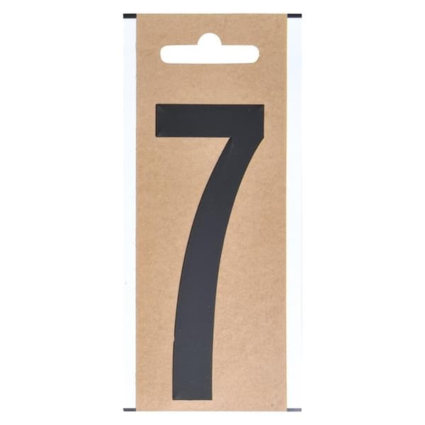 Etiket "7" 10 cm