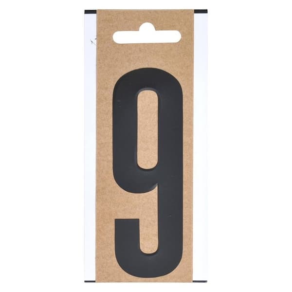 Etikett "9" 10cm