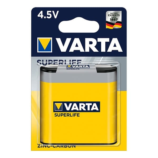 Varta Superlife batteri 4,5V i blister