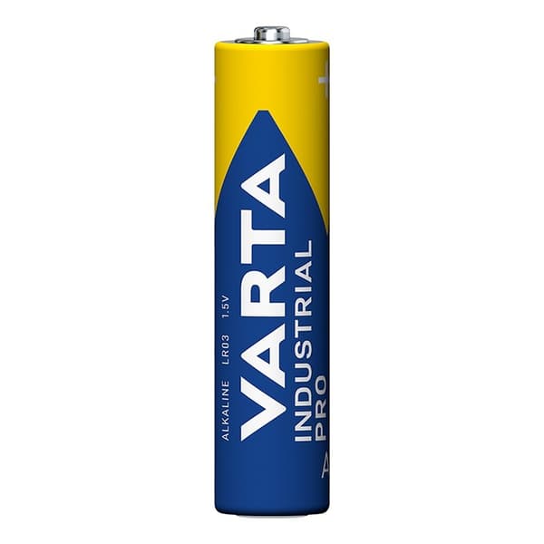 Varta Industrial Alkaline batterier AAA 10 stk