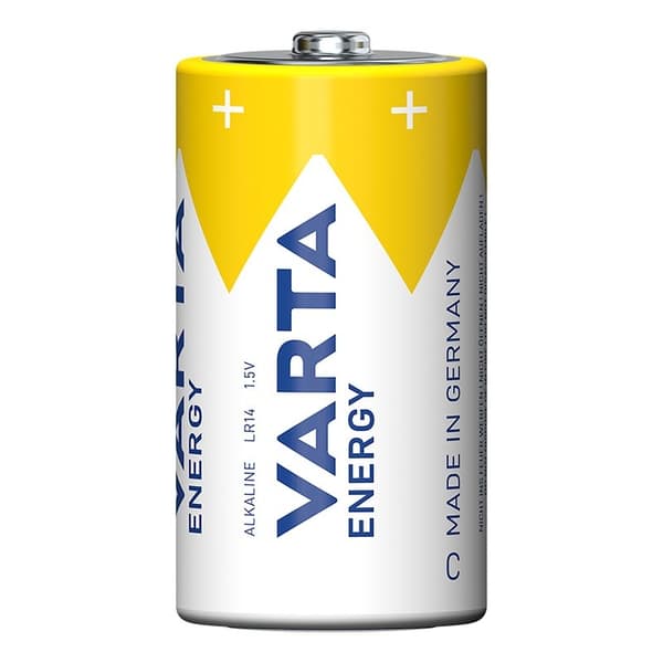 Varta Energy Alkaline batterier C 2 stk i blister