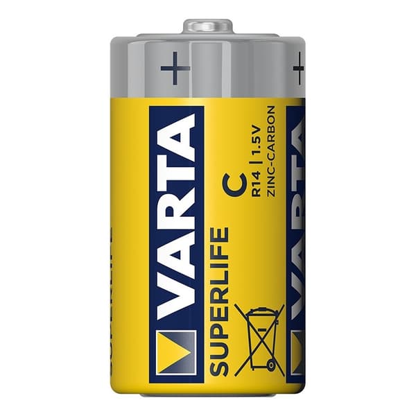 Varta Superlife batterier C 2 stk i blister