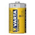 Miniatyrbillede 2 af 2: Varta Superlife batterier D 2 stk i blister