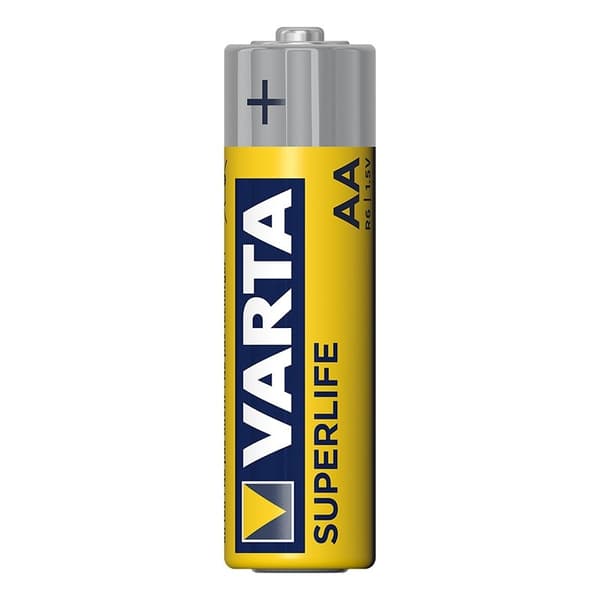 Varta Superlife AA-paristot 4 kpl kalvossa