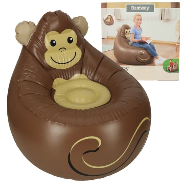 BESTWAY 75116 Lenestol dun oppblåsbare dyr
