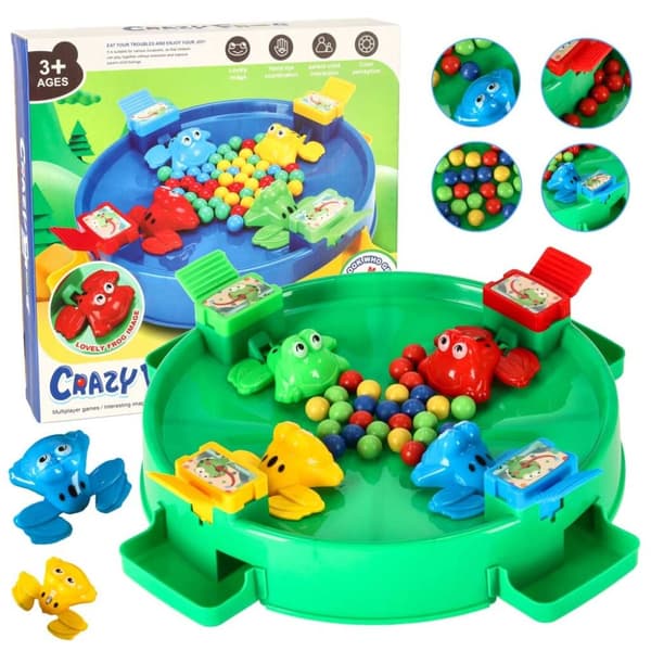 Jumping frogs arcade-peli 4 pelaajaa