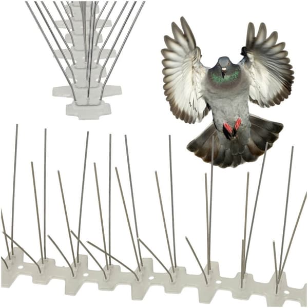 Fuglepigger i metall for duer 50cm x 11cm x 4cm