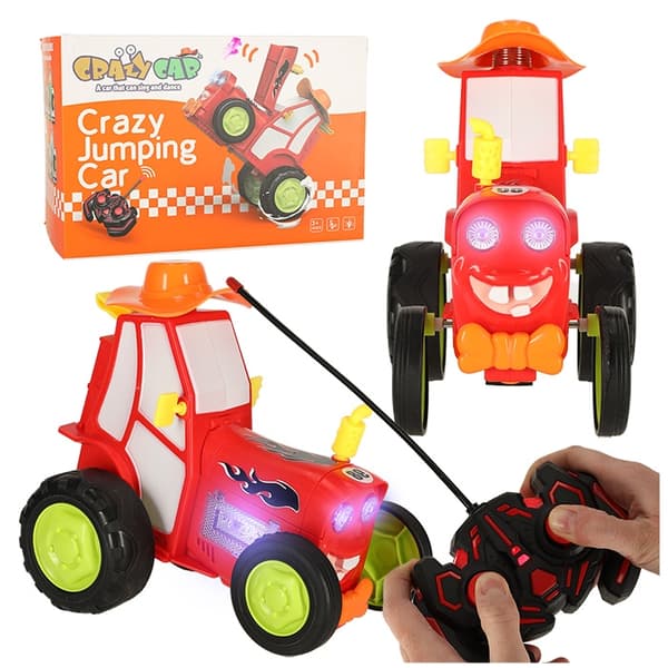 RC fjernkontroll traktor hoppende traktor danselyd