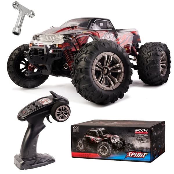 RC bil Q901 borstlös 1:16 2,4G 4CH 52km/h röd