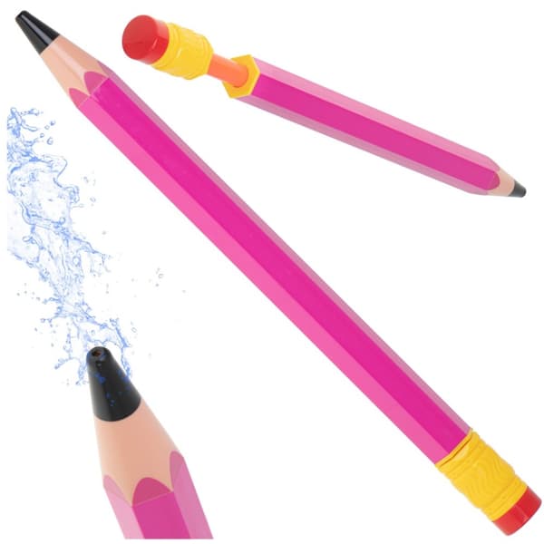 Sprøyte vannpumpe blyant 54cm rosa