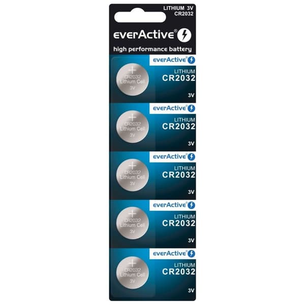 Bateria everActive litowa CR2032 blister 5 stk.