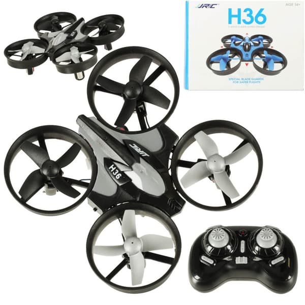 JJRC H36 mini 2,4GHz 4CH 6-axlig RC drönare svart