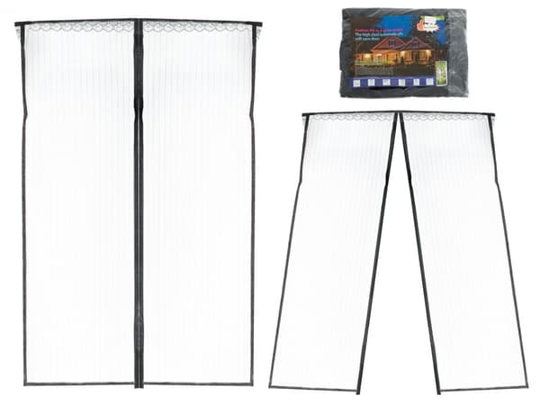 Myggnett magnetisk dørnett 85x210cm