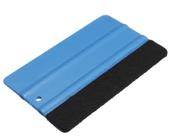 Carbonfolieskraber med filt