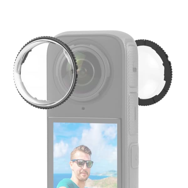 INF Beskyttende linse til Insta360 X4 - PC-materiale (PU989T)