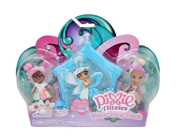 Pixie Flitzies Fairy 3-pack lekesett