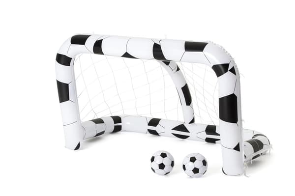 Oppblåsbart fotballnett